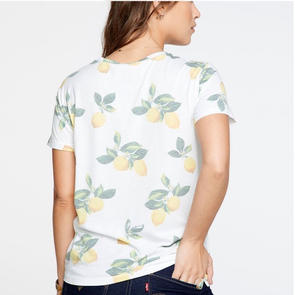 NWT Chaser Lemonade Crew Neck Tee - Picture 3 of 7